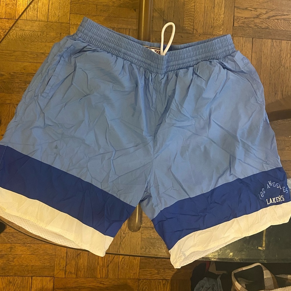 Mitchell & Ness LA Lakers swimming trunks